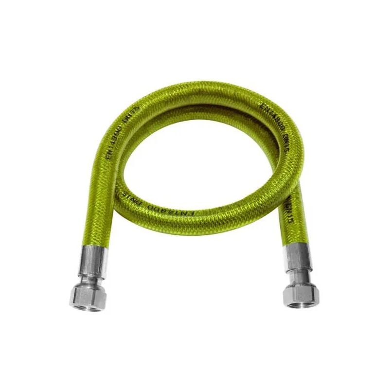 foto del prodotto flessibile in acciaio inox rivestito per gas en 14800 f.f. 1 2 cm 200 flexa