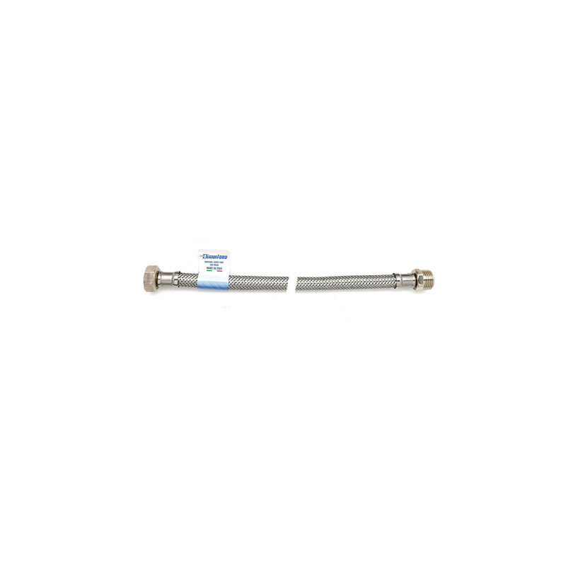 foto del prodotto flessibile inox 40 cm 1 2 x 1 2