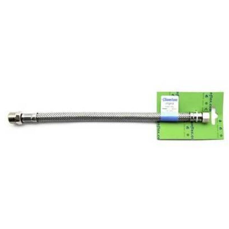 foto del prodotto flessibile inox modello normale cm. 35 s-brico ff 1/2 x 1/2 faidf