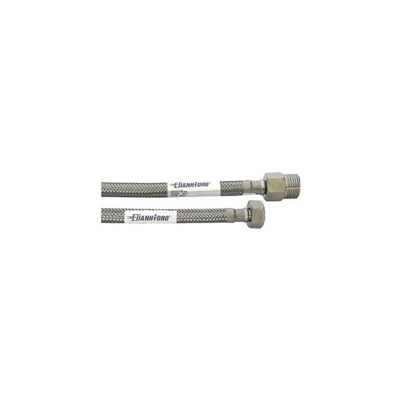 foto del prodotto flessibile inox modello prolungato cm. 020 mf 1 2 x 1 2
