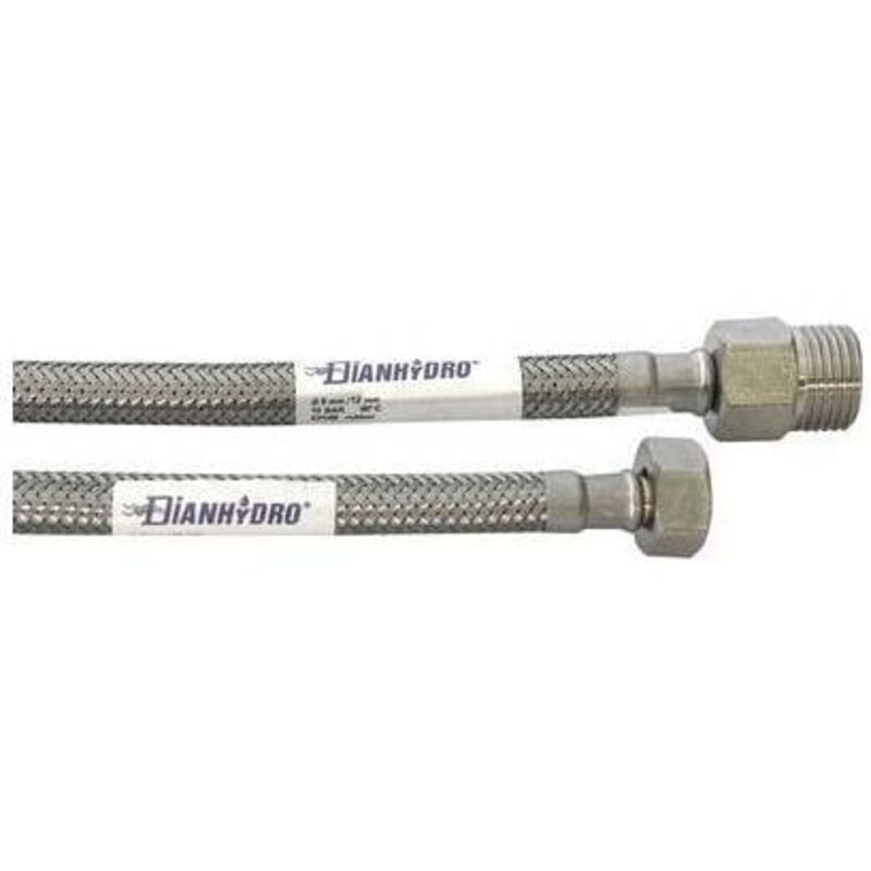 foto del prodotto flessibile inox modello prolungato cm. 30 mf 1 2 x 1 2 dh