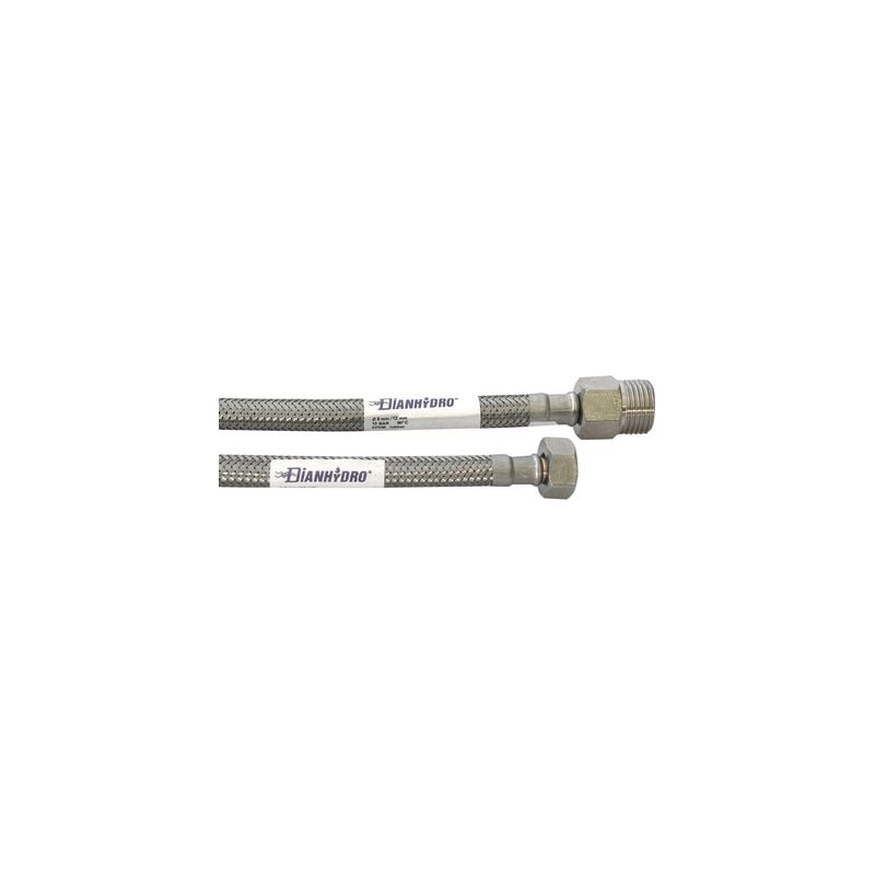 foto del prodotto flessibile inox modello prolungato cm. 30 mf 3 8 x 1 2