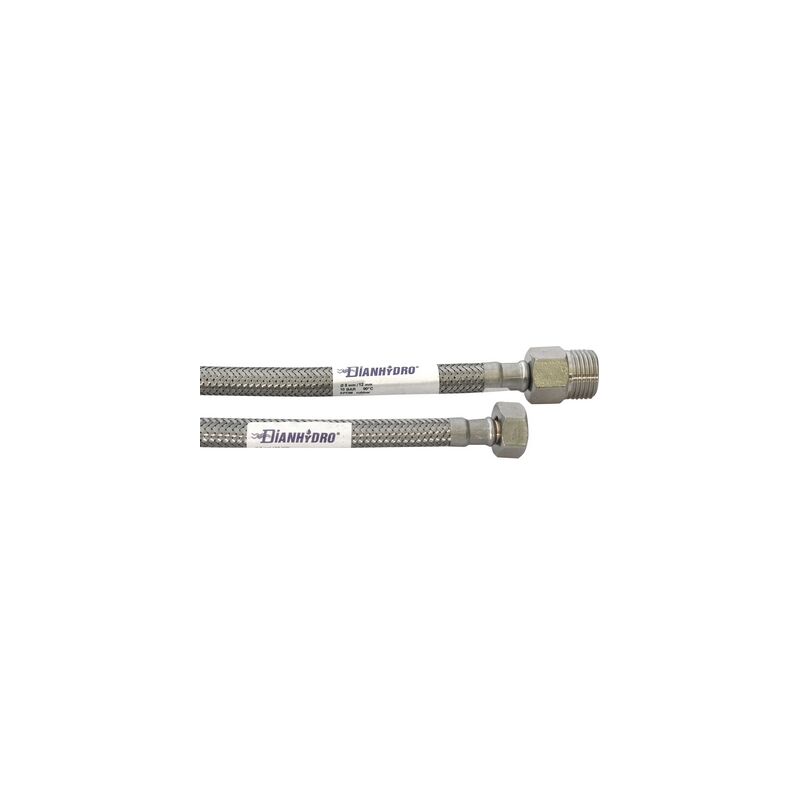 foto del prodotto flessibile inox modello prolungato cm. 40 mf 3 8 x 3 8