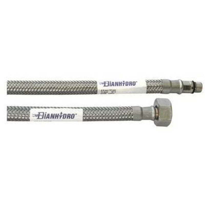 foto del prodotto flessibile inox per rubinetterie monocomando f 3/8 x m 5/8 cm. 40 diam. 12 dh