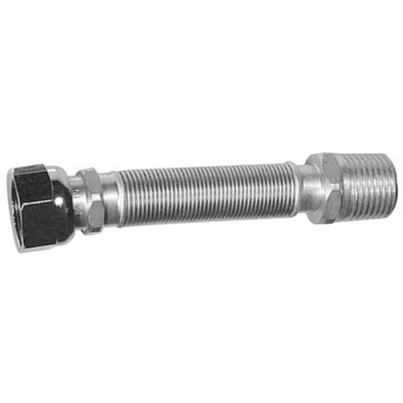 foto del prodotto flessibile inox raccordo in ottone mm 130 220 acqua parigi 3 4