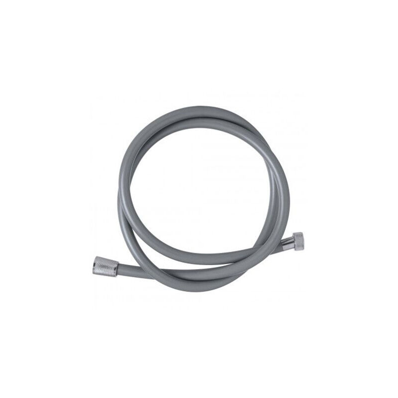 foto del prodotto flessibile laccio doccia in pvc grigio antitorsione 200 cm