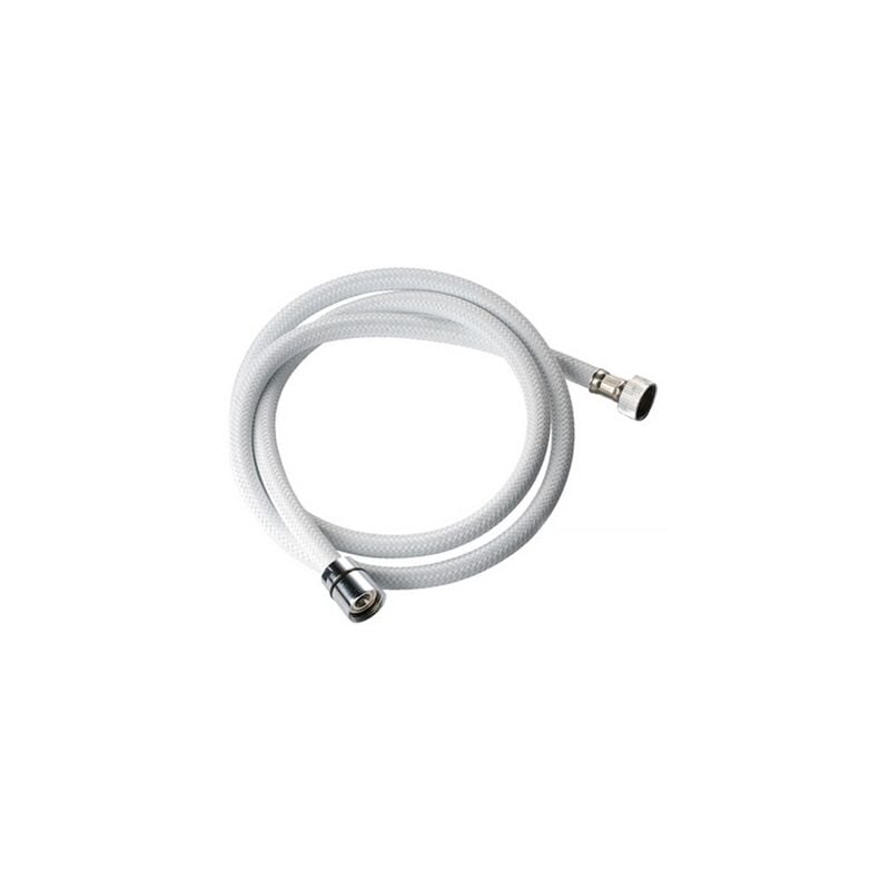 foto del prodotto flessibile per doccia in nylon bianco cm 150