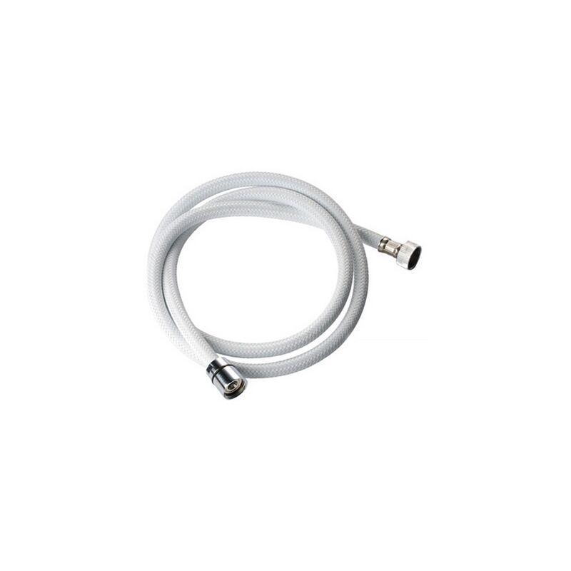 foto del prodotto flessibile per doccia in nylon bianco cm 200