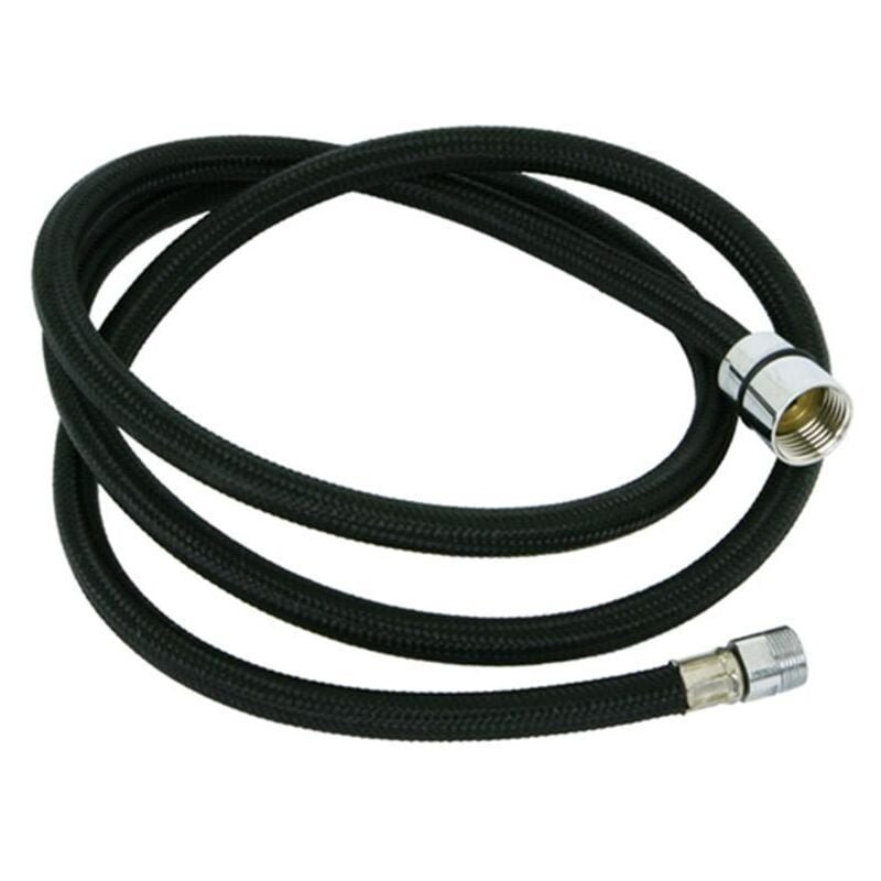 foto del prodotto flessibile per lavello idro bric attacco 1 2 pollici x m15x1 da 150cm nero sacfle0047ny