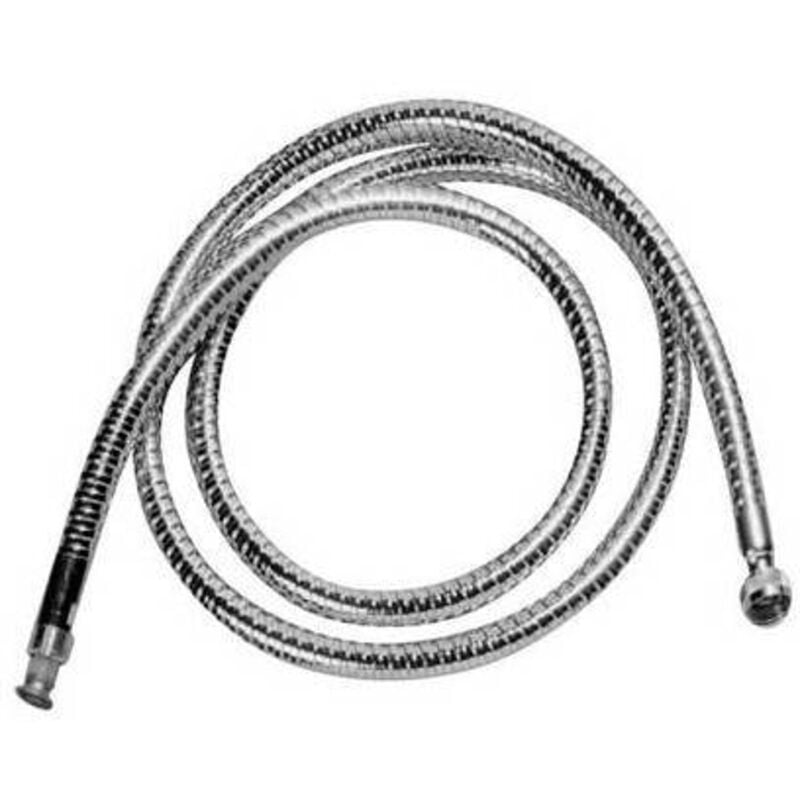 foto del prodotto flessibile per monoforo doppia aggraffatura f 3/8 x m 15/1 cm 150 dh