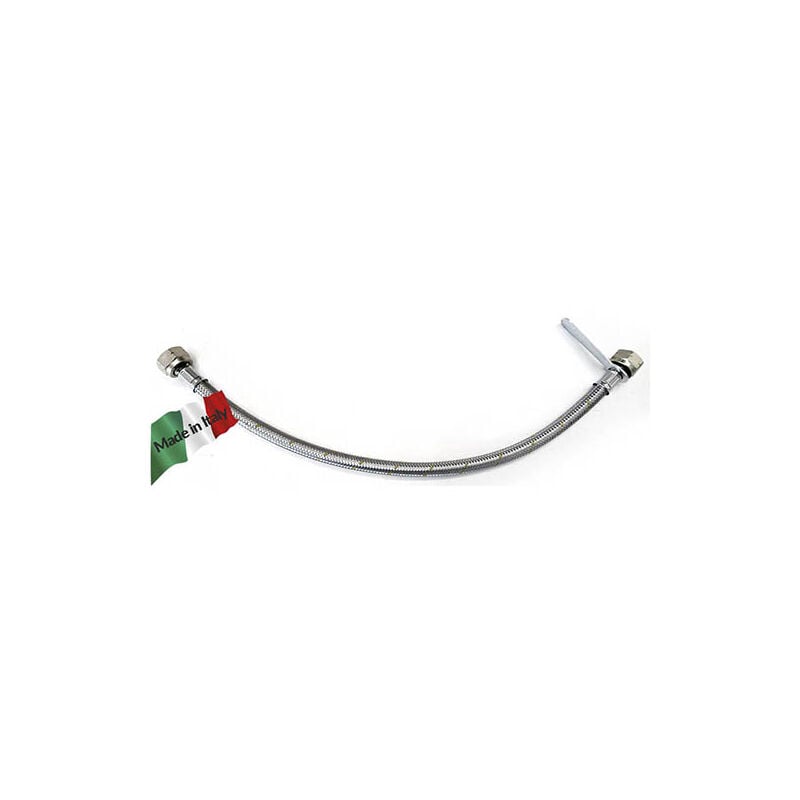 foto del prodotto flessibile r. inox manichetta gas ff sx cm 70 x centralina bombola made in italy