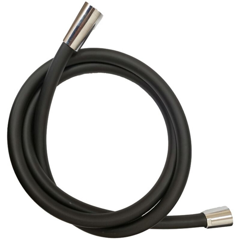 foto del prodotto flessibile x doccia nero opaco cm.150 pz 1,0