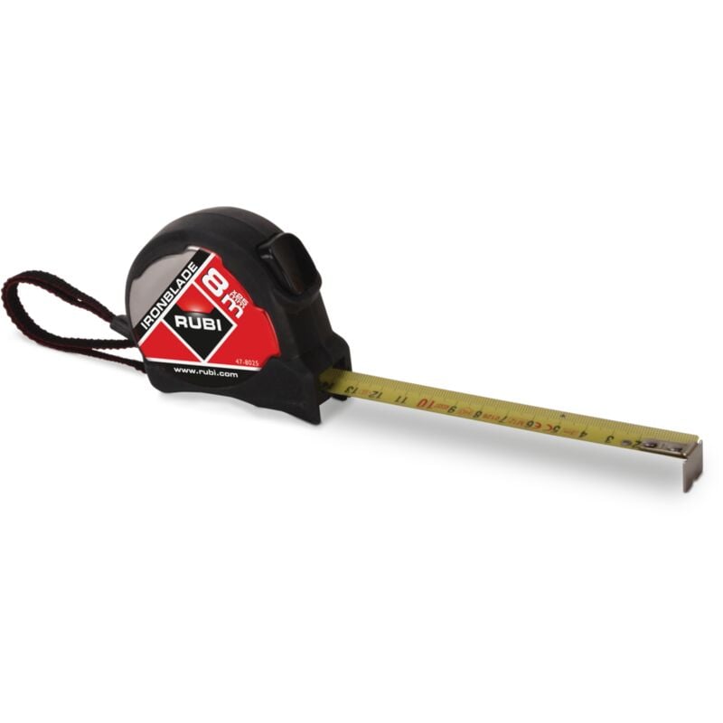 foto del prodotto flessometro ironblade 8m x 25mm