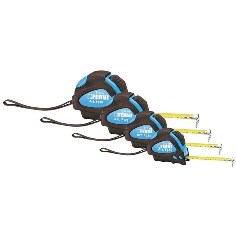 foto del prodotto flessometro magnetico metro 2m fervi f322