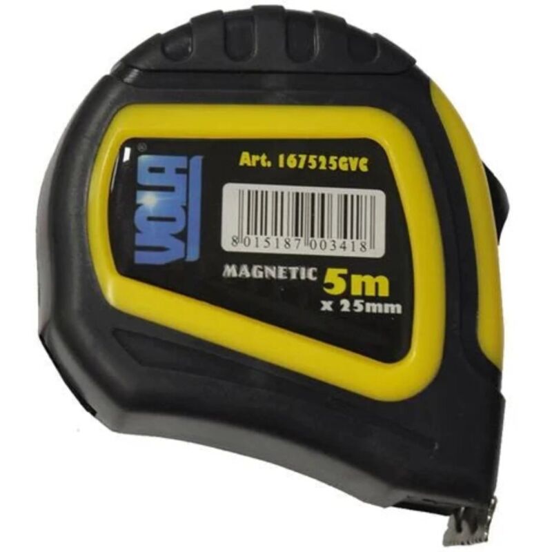 foto del prodotto flessometro magnetico professionale mt 5 x mm 25