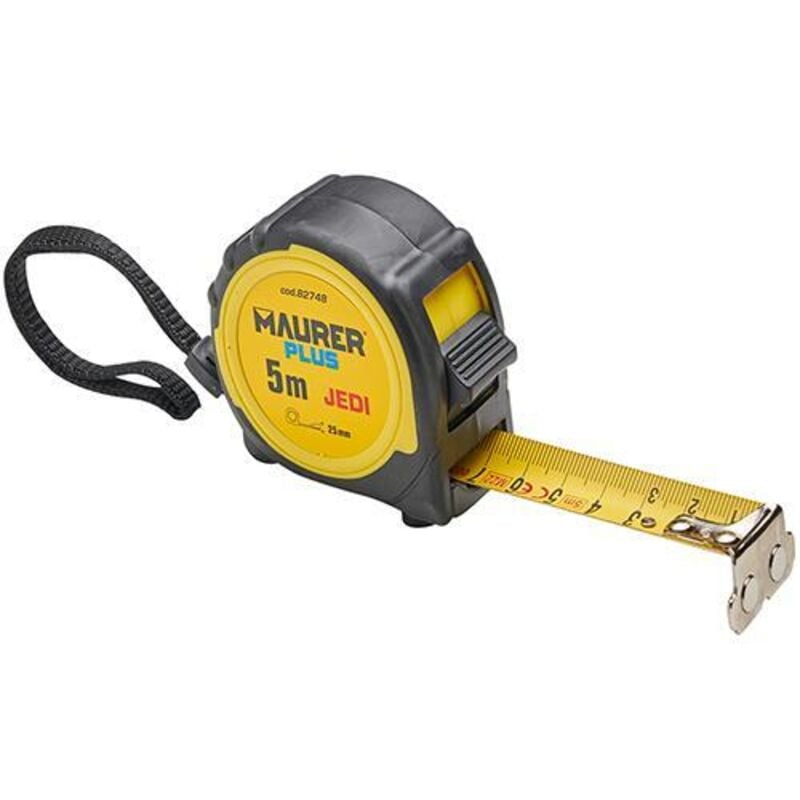 foto del prodotto flessometro maurer plus jedi 8mt 25mm ex 96150 - cf. in blister