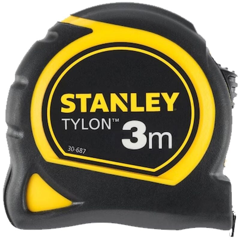 foto del prodotto flessometro 'tylon' con cassa in abs antiurto -3 mt x 12.7 mm