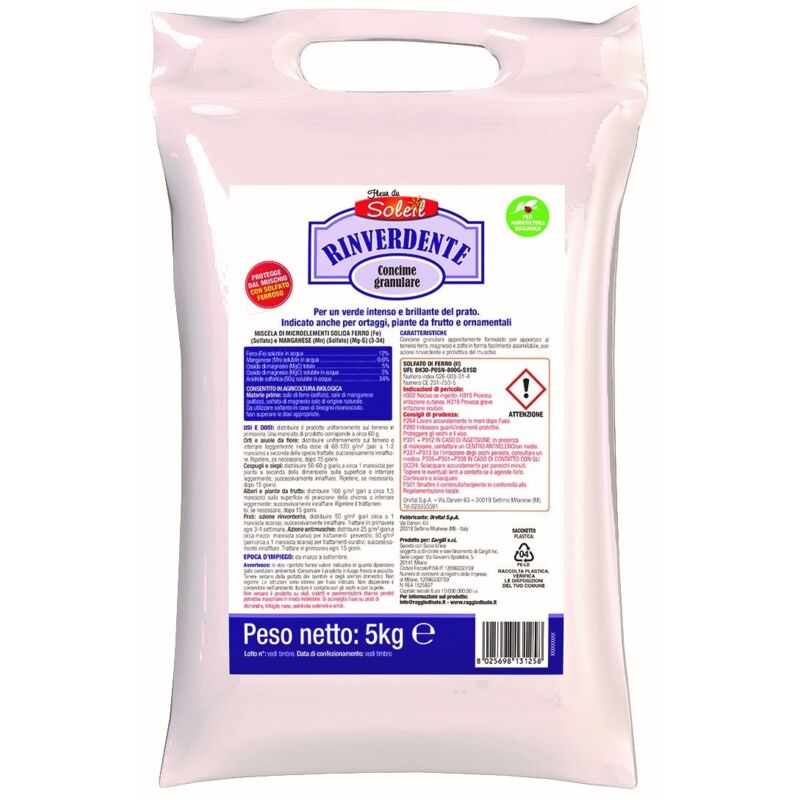 foto del prodotto fleur du soleil concime gran prato riverdente 5 kg