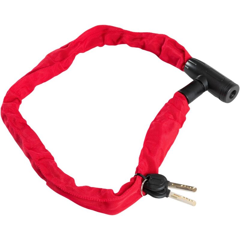 foto del prodotto flex 1000 antifurto a catena moto con serratura a scomparsa diametro 0,6cm e lunghezza 90cm