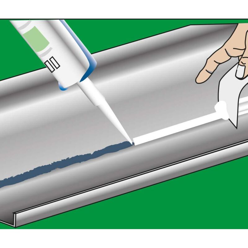 foto del prodotto flex 310 m ht 200 310 ml resistente alle alte temperature grigio weicon