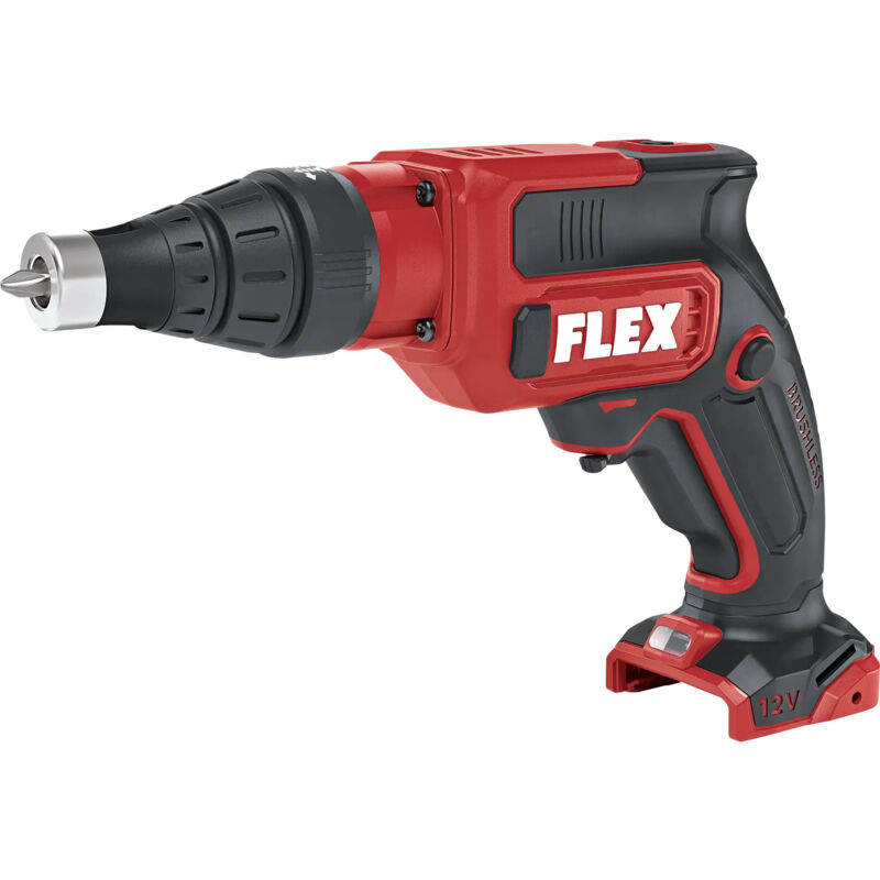 foto del prodotto flex avvitatore a batteria per cartongesso dw 37 12 ec c, 12v senza batteria e caricabatteria in confezione