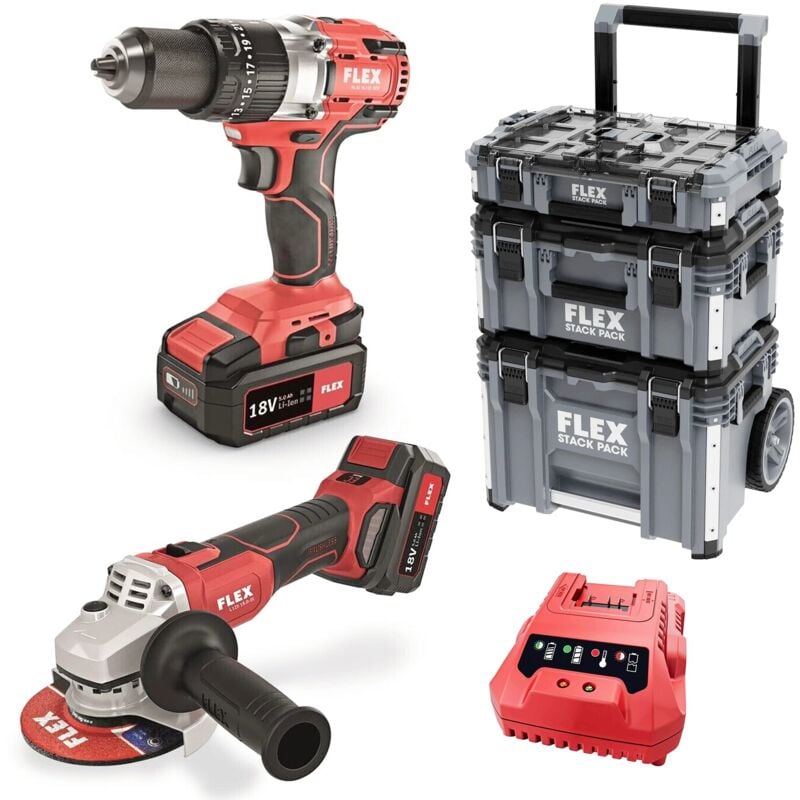 foto del prodotto flex - bundle pdcf5stack 18v 5ah