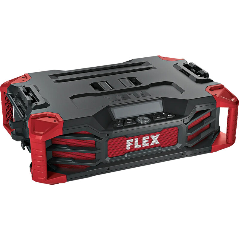 foto del prodotto flex radio da cantiere digitale a batteria 12 18 v rd sp 12 18 230, senza batteria e caricabatterie