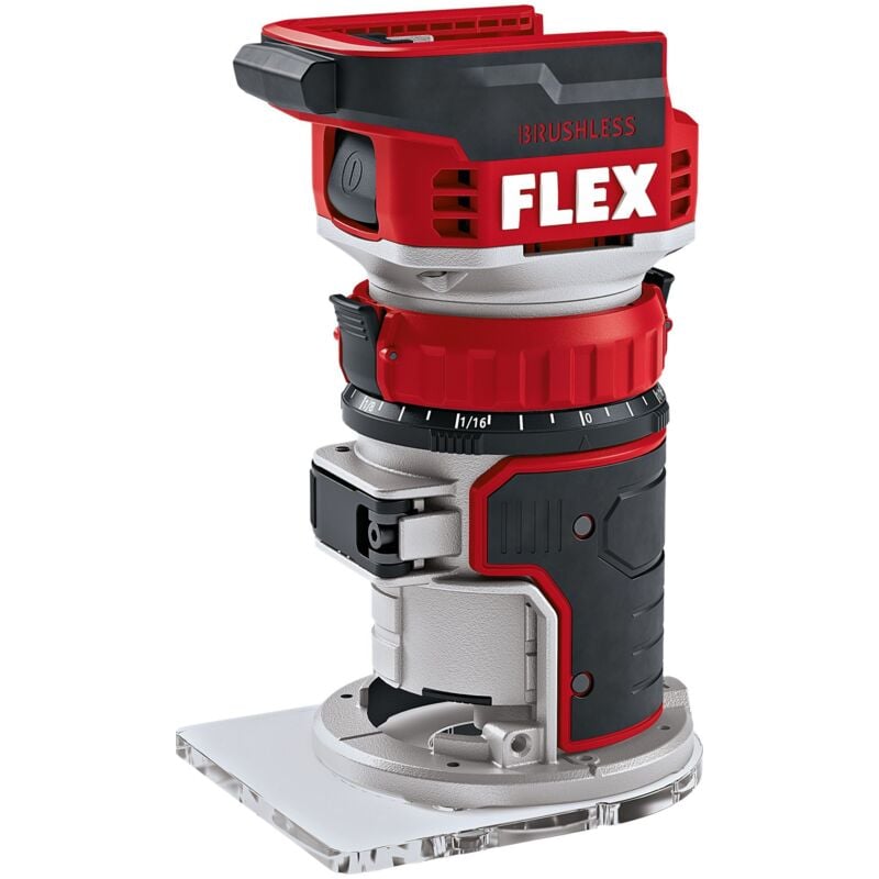 foto del prodotto flex router per bordi a batteria cer 18.0 ec senza batteria e caricabatterie nella confezione