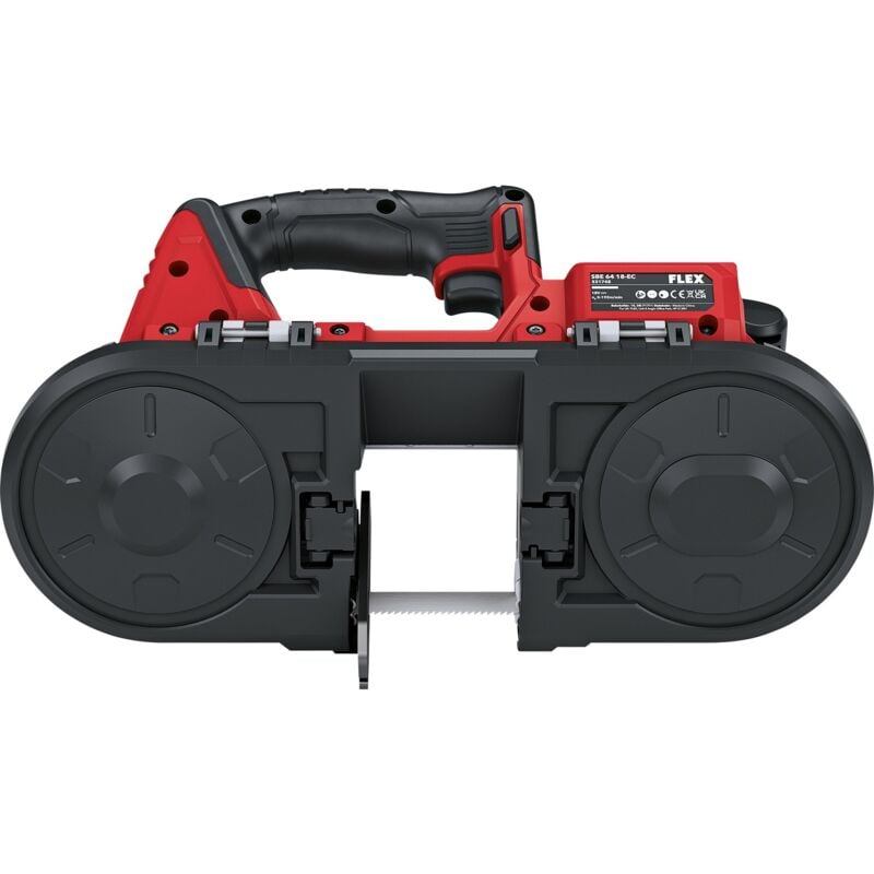 foto del prodotto flex sega a nastro a batteria sbe 64 18 ec senza batteria e caricabatterie in l boxx 238