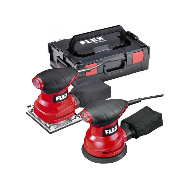 foto del prodotto flex set di 2 levigatrici xs 713 ms 713 in l boxx 900234