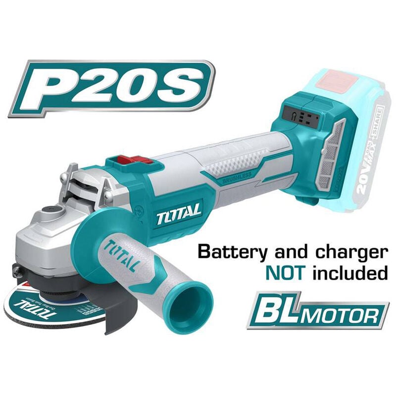 foto del prodotto flex smerigliatrice angolare 115mm a batteria professionale total