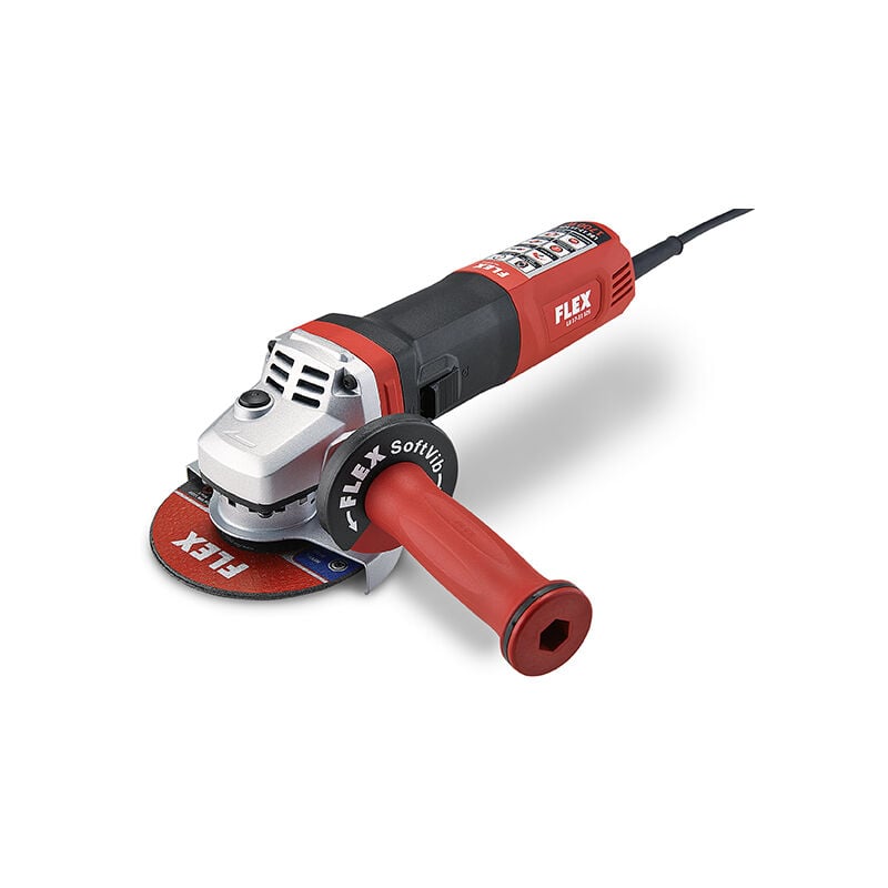 foto del prodotto flex smerigliatrice angolare 1700 watt con freno 125 mm lb 17 11 125 con accessori 447625