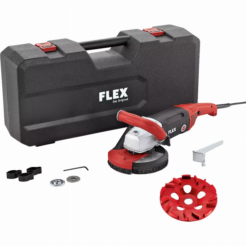 foto del prodotto flex smerigliatrice per calcestruzzo ld 18 7 150 r kit 22 1800 w disco diamantato 150 mm 418781