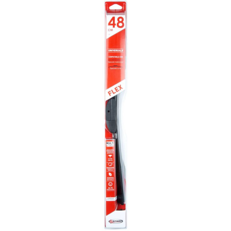 foto del prodotto flex spazzola tergicristallo curva 48 cm 19 universale per auto