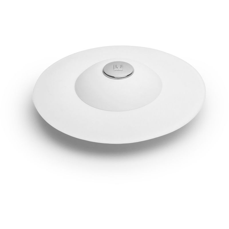 foto del prodotto flex tappo e filtro per capelli, silicone, bianco umbra