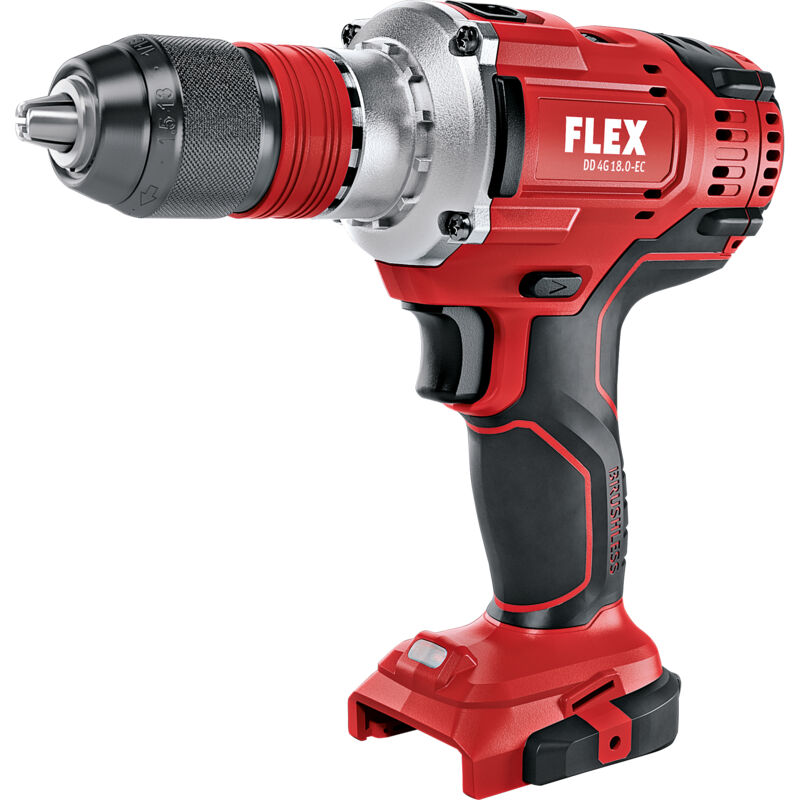foto del prodotto flex trapano avvitatore a batteria dd 4g 18.0 ec c, 4 velocit , senza batteria e caricabatterie in scatola