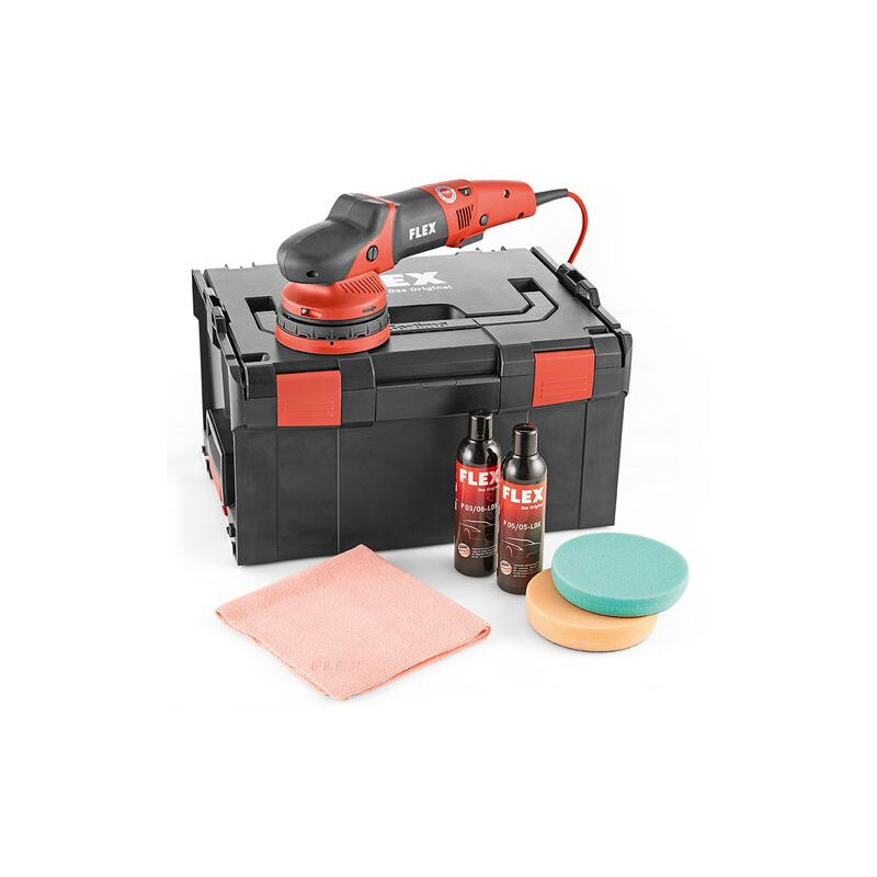 foto del prodotto flex xce 10 8 125 p set power orbital polisher in l boxx con accessori 447269