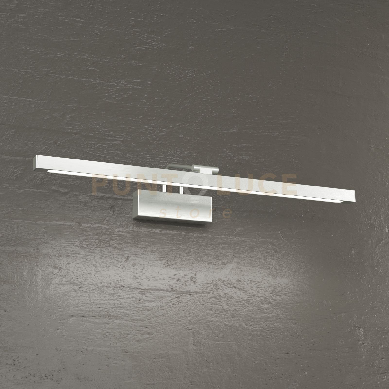 foto del prodotto flexa applique grande luce calda nickel satinato 1149-ag c-ns