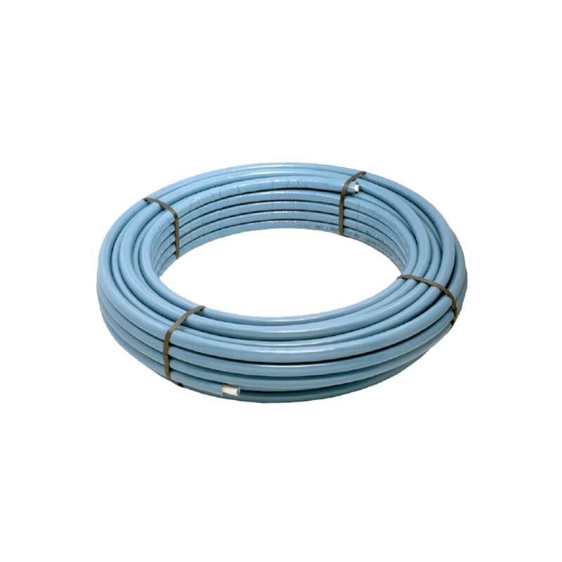 foto del prodotto flexall iso tubo pe rt ai pe rt preisolato per uso sanitario e riscaldamento 26x3 colore azzurro legge 10 91 prezzo a metro min.acquistabile