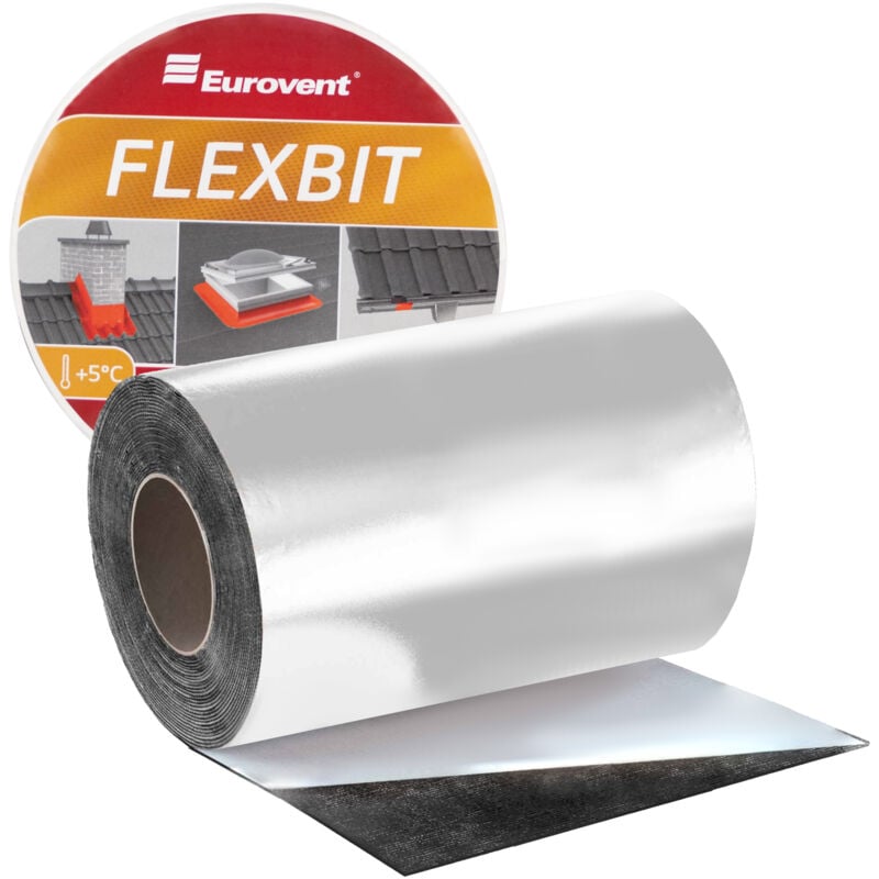 foto del prodotto flexbit bitumenband 300mm x 10m aluminium