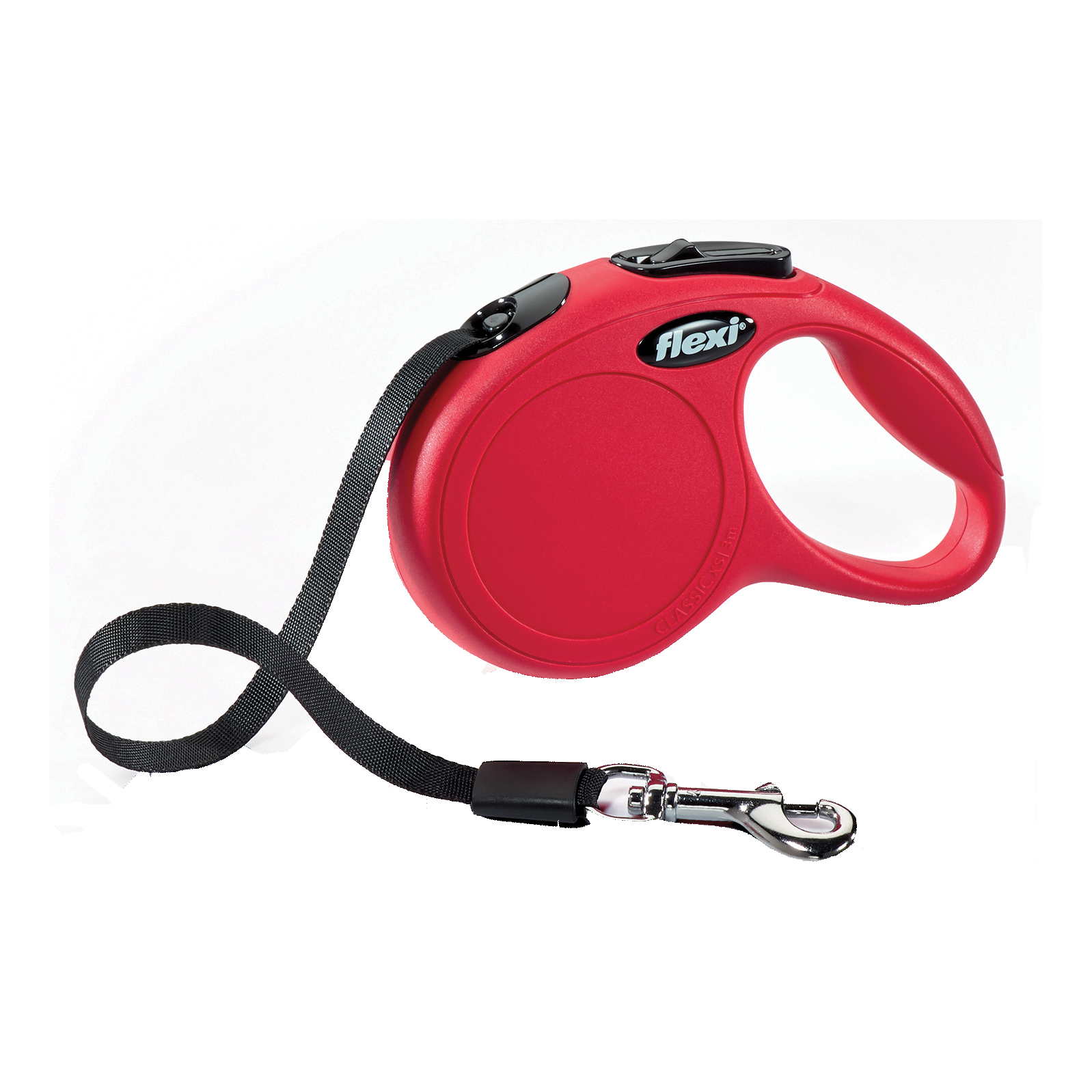 foto del prodotto flexi new classic in fettuccia s 5m rosso