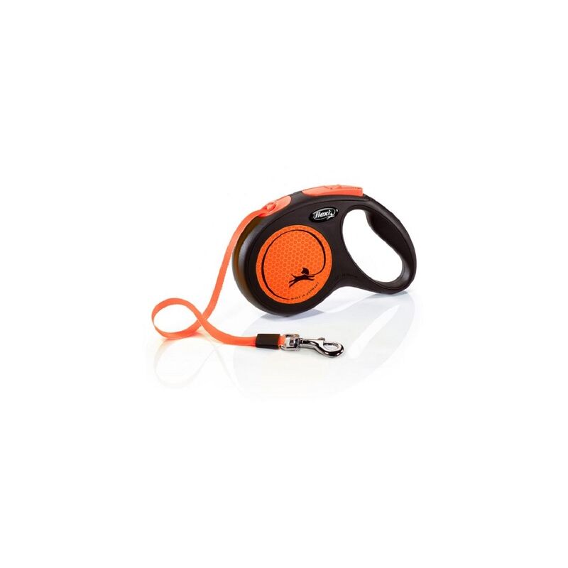 foto del prodotto flexi nuovo cinghia m dog strap 5m orange