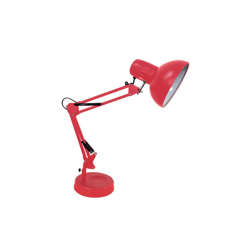 foto del prodotto flexo articolata of lampada da tavolo rutilo rosso 57x39x15 cm fabrilamp
