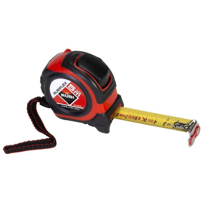 foto del prodotto flexometer rubi flex 5 m. x 19mm r75901 rubi