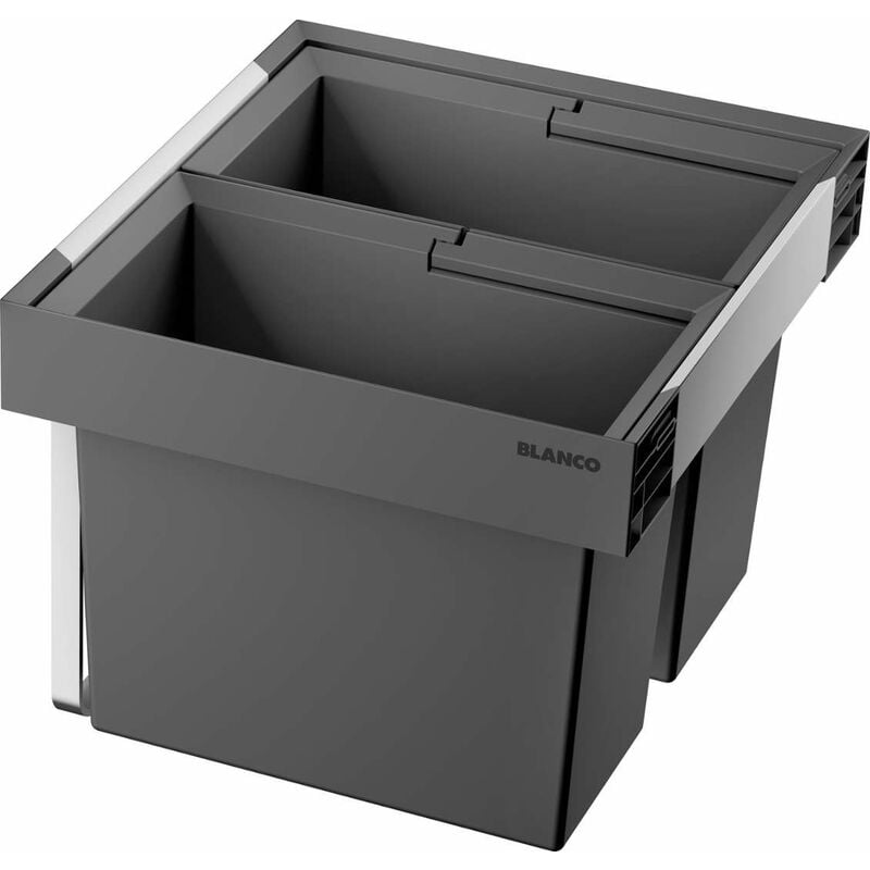 foto del prodotto flexon ii pattumiera differenziata incorporata, capacit 49 l 526641 blanco