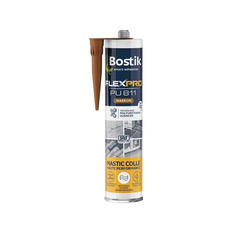 foto del prodotto flexpro pu811 colla per giunti in poliuretano marrone int ext cart 300ml bostik