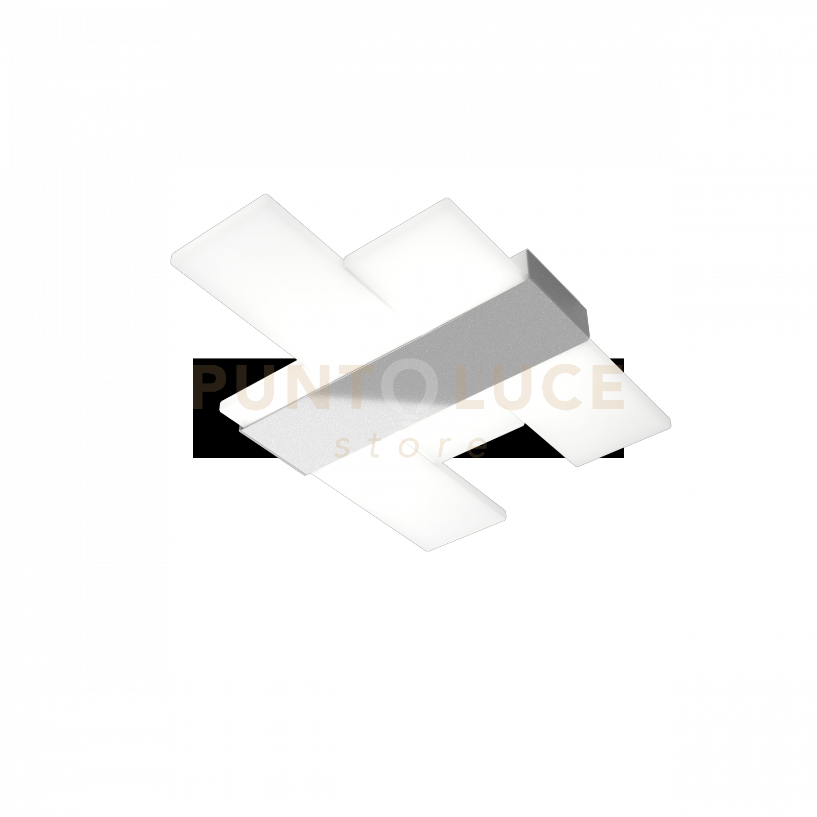 foto del prodotto flight applique plafoniera media silver cct 1180 55 si
