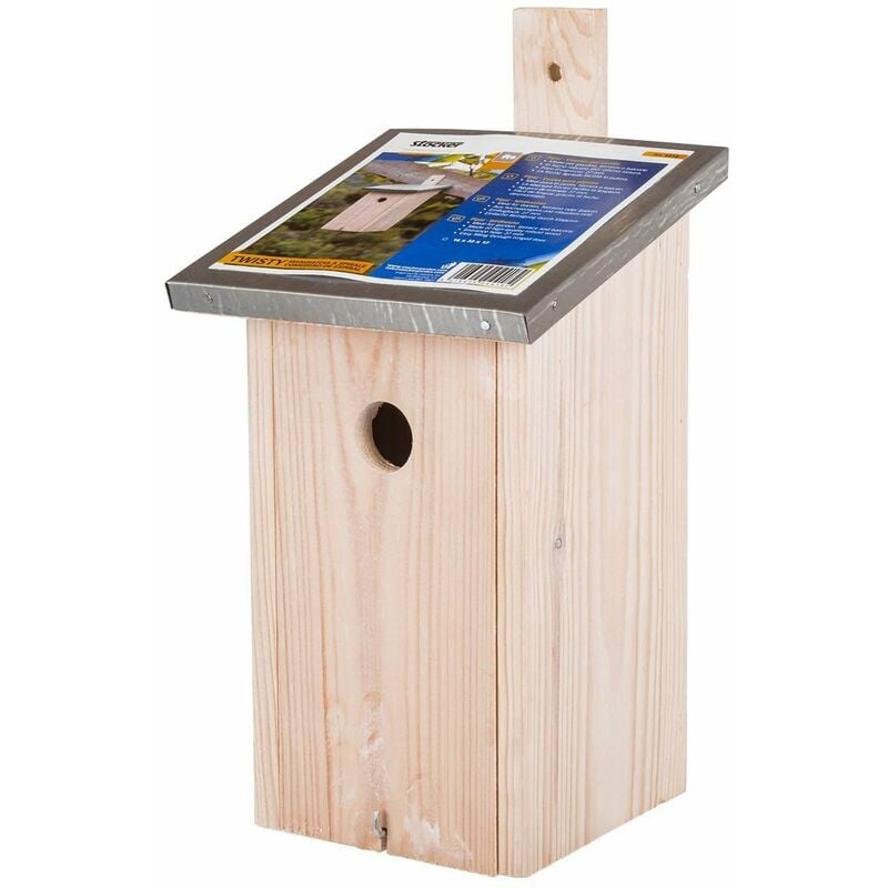 foto del prodotto flipsi casetta per uccelli 16 x 17 x h32 cm stocker