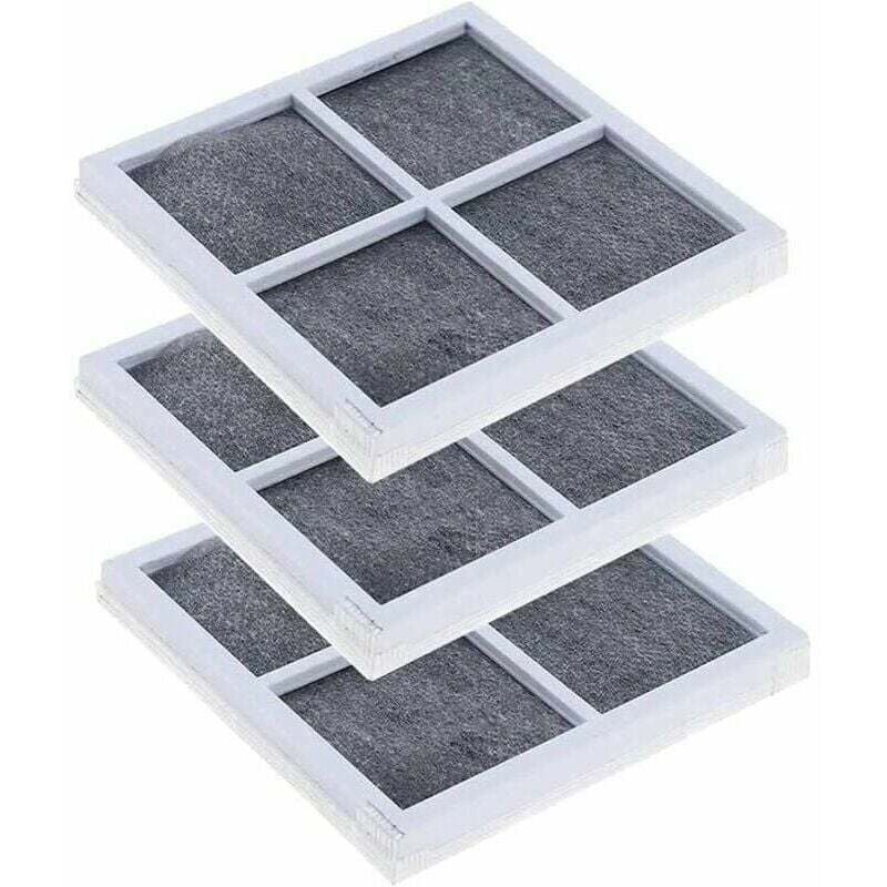 foto del prodotto flkwoh filtro aria di ricambio per frigorifero pure n fresh, confezione da 3 pezzi, compatibile con i modelli lefou lt120f, lfx31925sw e lfx31925sb