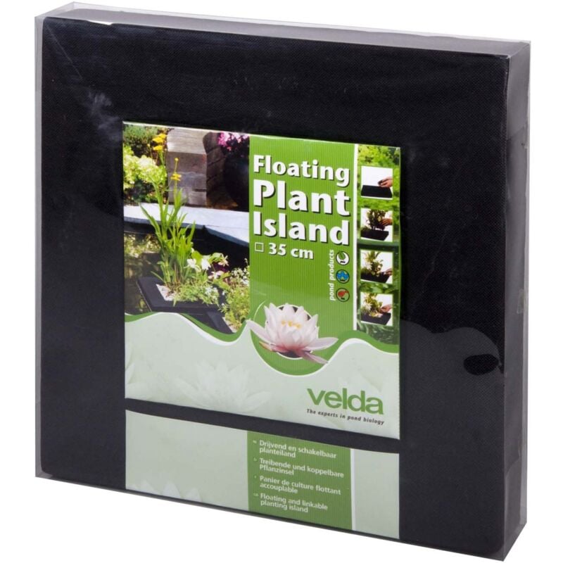 foto del prodotto floating plant island cm35x35 isola galleggiante per laghetto velda